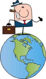 jpg_4435-Cartoon-Doodle-Businessman-Holding-A-Thumb-Up-On-Earth